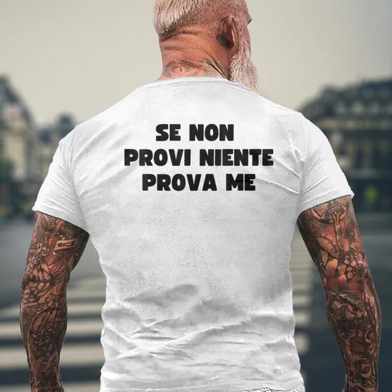 T-shirt Uomo Divertente Con Stampa 'niente Sparato' – Regalo Originale