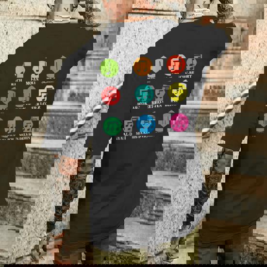 Maglietta Con Note Musicali E Compositori Classici - Cotone E Poliestere, Unisex - Foto 9