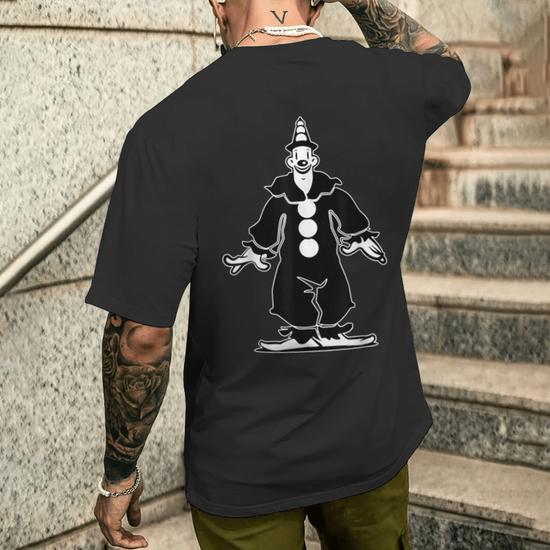 Vendetta Inc. Maglietta da uomo a maniche corte nera Creepy