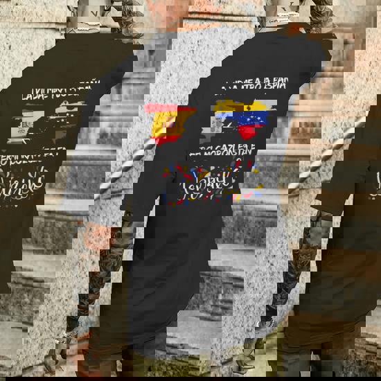 Camiseta De Venezuela Laida Me Trajo A Espau00f1a Pero Mi - Main Image