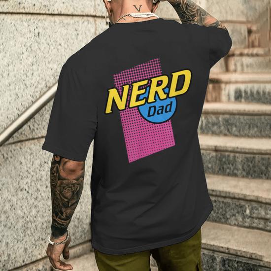 smilo & bron Maglietta da uomo con motivo personaggi dei cartoni animati con viso Anime, 100% cotone, bianco, S