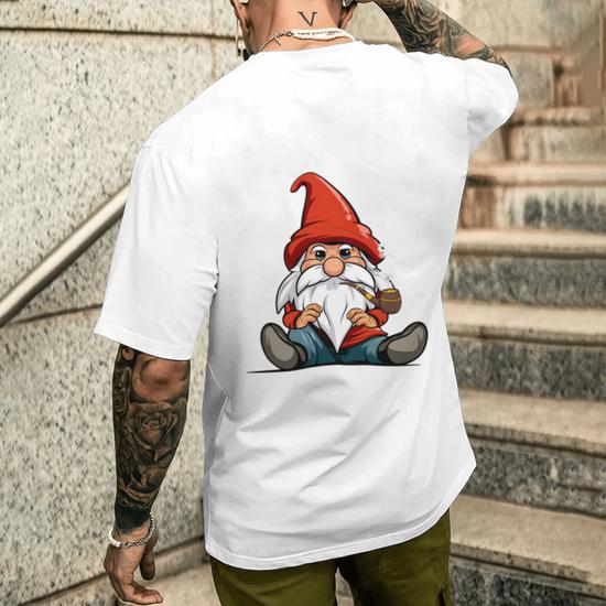 Maglietta Uomo San Patrizio – Stampa 3D Smoking Verde – Manica Corta – Divertente Costume Da Leprechaun