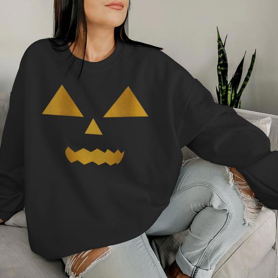 Jack o lantern sweatshirt womens on sale