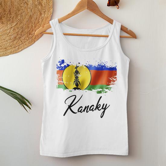 Sweat à Capuche Drapeau Kanak Nouvelle-Calédonie – Style Grunge, Coupe Classique, Cadeau Fier Et Engagé