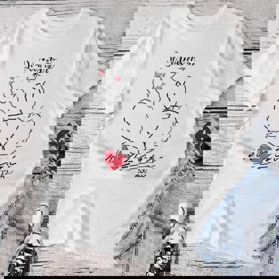 T-shirt Humour Grossesse 'J'arrête De Boire Mais Pour 9 Mois Seulement' - Future Maman 2026