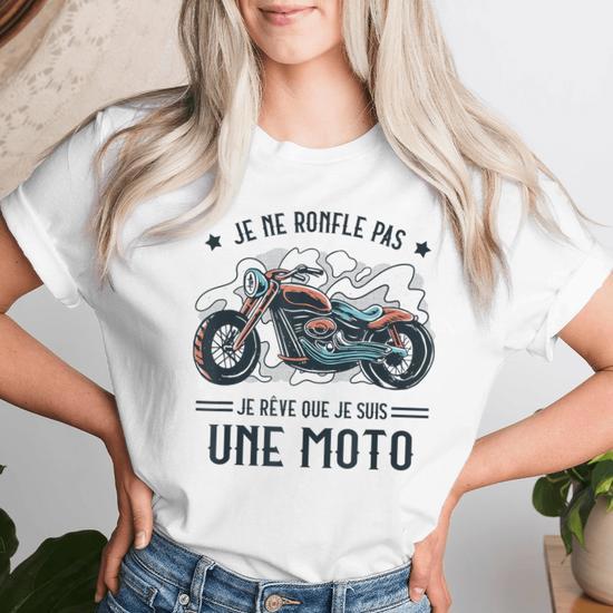 T-shirt Humour Motard – « Je Ne Vieillis Pas, Je Passe à La Vitesse Supérieure », Coupe Classique Unisexe - 2