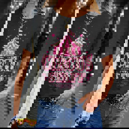 Circus Staff Fiesta Temática De Circo Camiseta Nacional Camisa