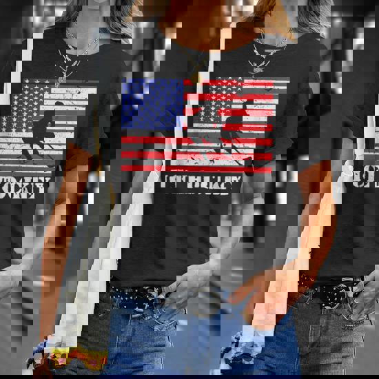 USA American Flag Hockey Cool Ice Skating Tshirt Player Gift USA American Flag Hockey Cool Ice Skating Tshirt Player Gift