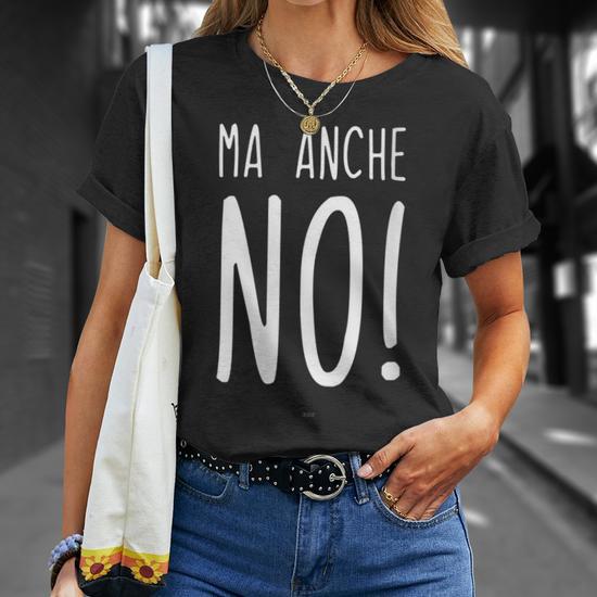 Maglietta Divertente Donna MoonWorks – Scritta 'MAUF?' Con Gattino – 100% Cotone Jersey – Taglie XS-XXL