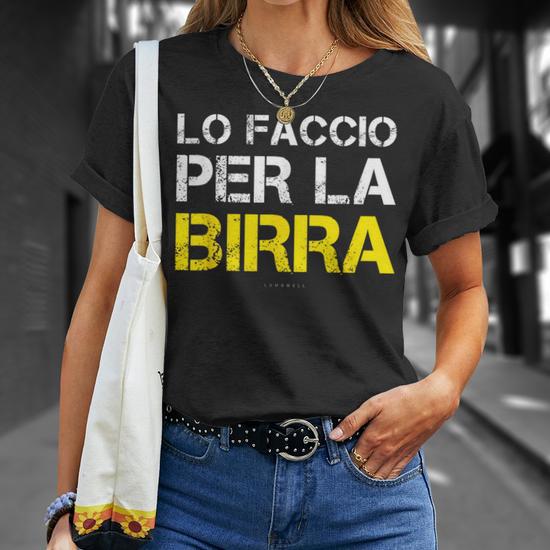 Mondo Senza Birra T Shirt Uomo Divertente Frasi Simpatiche Maglietta Mondo Senza Birra T Shirt Uomo Divertente Frasi Simpatiche Maglietta