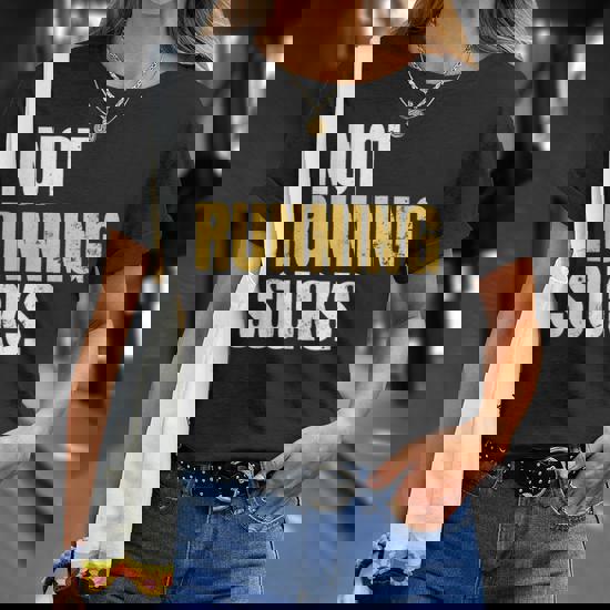 not running sucks t shirt