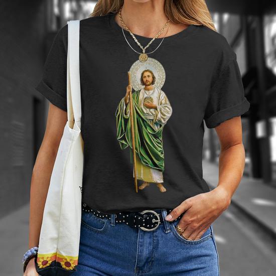 San Judas Tadeo con Oración T-Shirt - TikTok