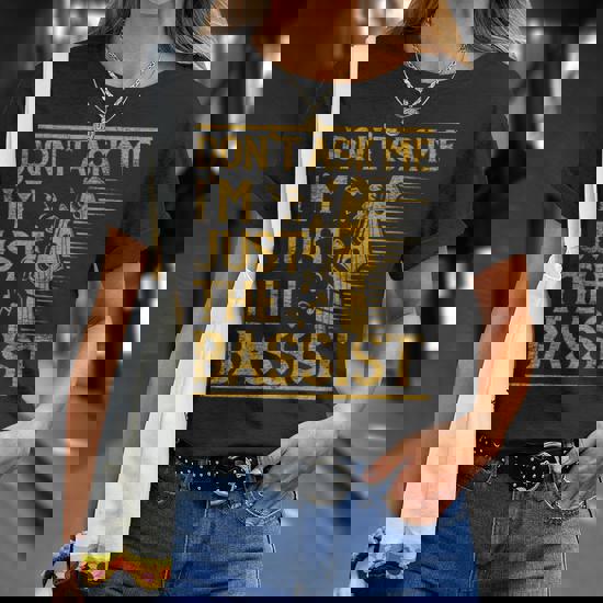 Maglietta "Sono Bassista" - Idea Regalo Per Musicisti | In Cotone, Unisex