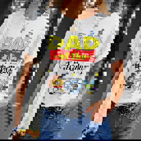 Dad Of The Toy Birthday Story Boy Gift T-Shirt