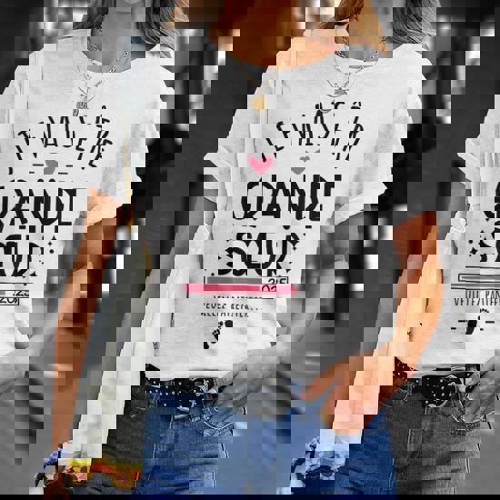 T-Shirt Enfant "Future Grande Soeur 2025" - Annonce Grossesse Cadeau