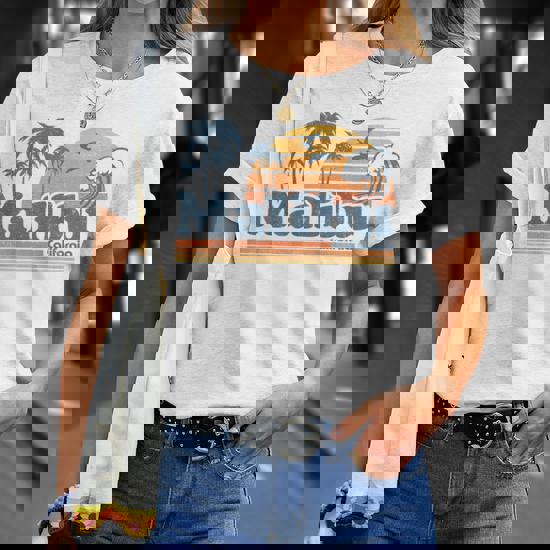 Retro Vintage Style 1970s Malibu California T-Shirt Retro Vintage Style 1970s Malibu California T-Shirt