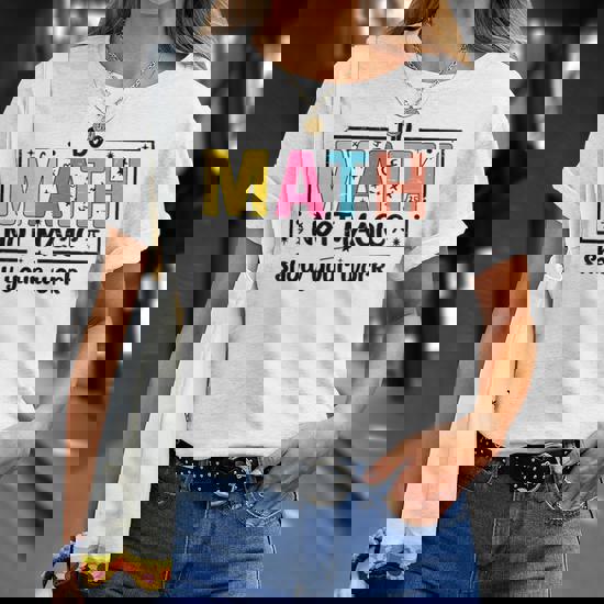 Math Teacher Shirt Im A Math Teacher Of Course I Have Problems Pie