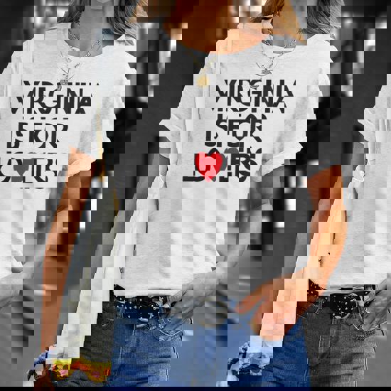 Vintage Virginia Is For The Lovers Gift For Men Women T-Shirt Vintage Virginia Is For The Lovers Gift For Men Women T-Shirt