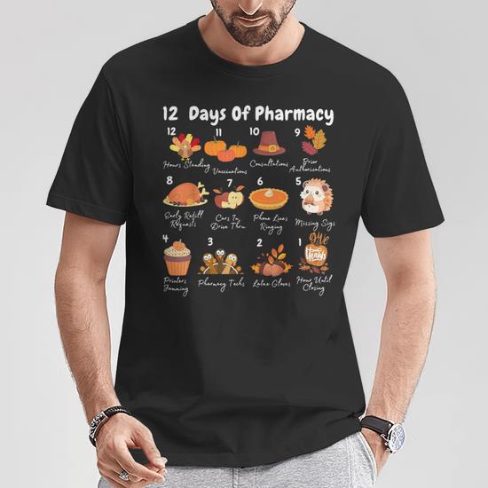 T-Shirt "Pharmacy Technician" - Cadeau Idéal - 100% Coton - Fabriqué Aux USA - Tailles S à 5XL