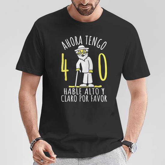 Camiseta fashion 40 cumpleaños hombre