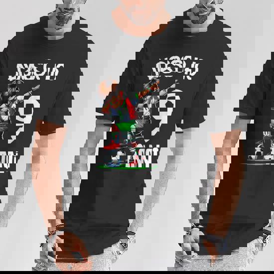 Maglietta 7 Compleanno Con Stampa Calcio Italia - Regalo Per Bambini - Foto 2