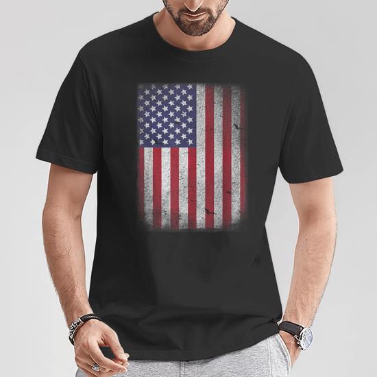 Camiseta bandera americana sale