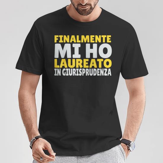 Maglietta Laurea Uomo PERSONALIZZABILE CON FOTO Nonostante questa faccia mi ho laureato T-Shirt laureato divertente Regalo Laurea