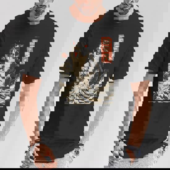 Japanese Cat Lover Harajuku Anime Style Cat T-Shirt