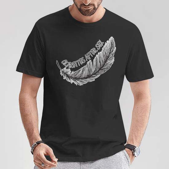 i stopped smoking cigarettes Love Cigarettes Apparel I Stopped Smoking After Sex Merch T-Shirt