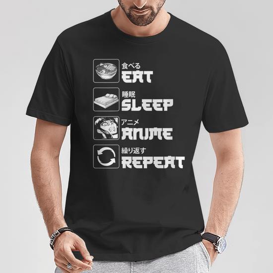 T-shirt Femme Humour 'Mangez Dormez Plongez Répétez' - Coupe Large - Coton 100% - Neuf