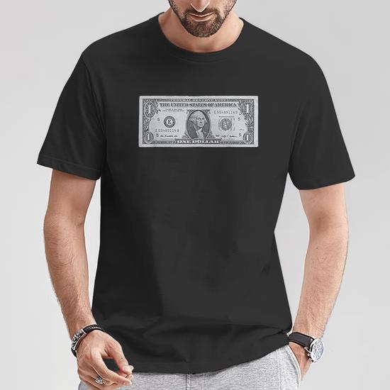 One Dollar Bill T-Shirt - Thegiftio