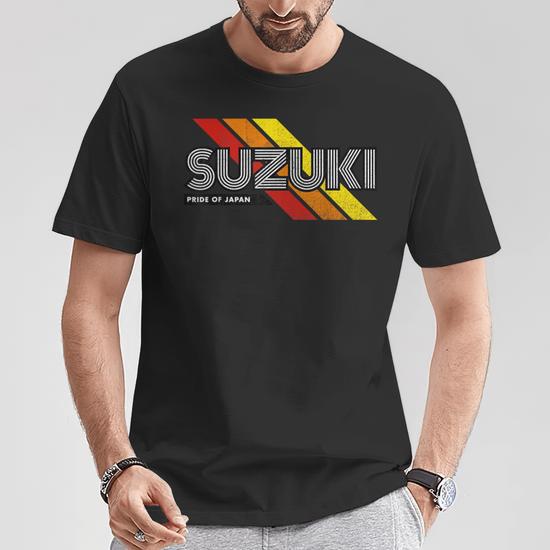 Suzuki Japanese Family Name Retro Vintage T-Shirt | Seseable UK