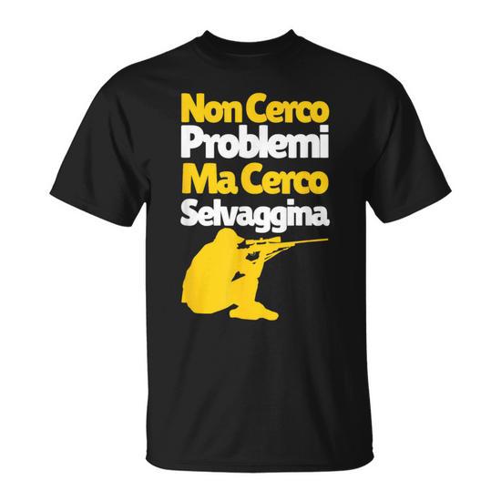 T-shirt Donna Manica Lunga Bow Huntress - Logo Cervo Per Cacciatrici - Colore Nero