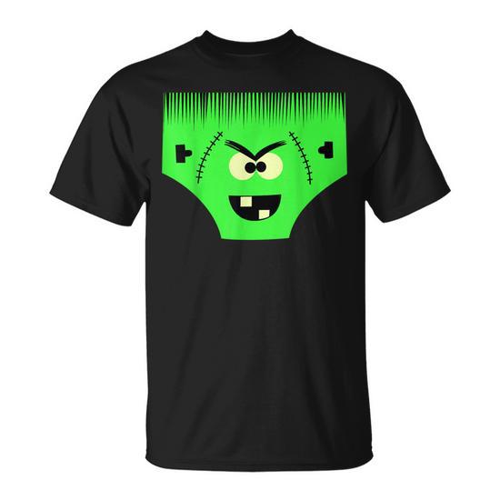 Creepy Pair Of Underwear Face Halloween Costume T-shirt