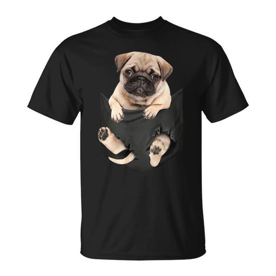 Pug dog shirt best sale