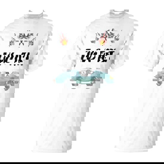 2Nd Birthday Two Fast Race Car Second Bday Party Family T-Shirt