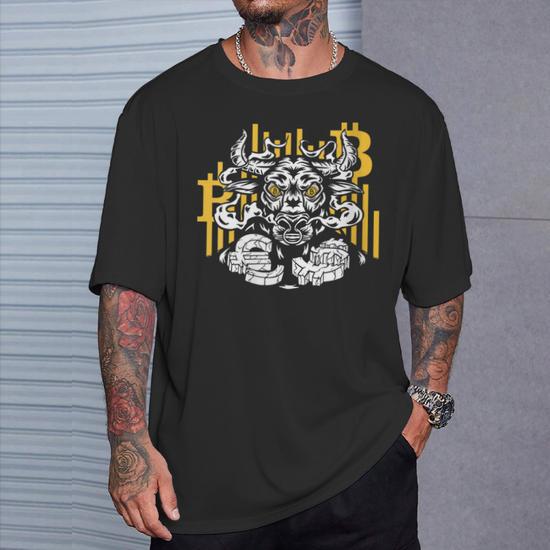 Bitcoin Skull - Crypto Shirt, Bitcoin Shirt for Crypto shops Gift