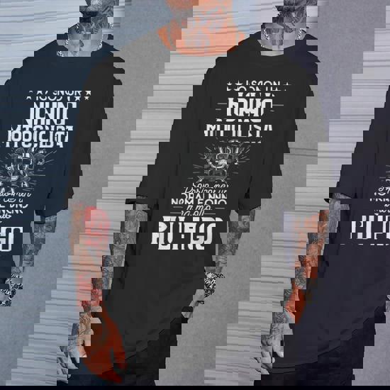 Uomo Maglietta Moto Biker T-Shirt Stampa Grafica Divertente - Foto 6