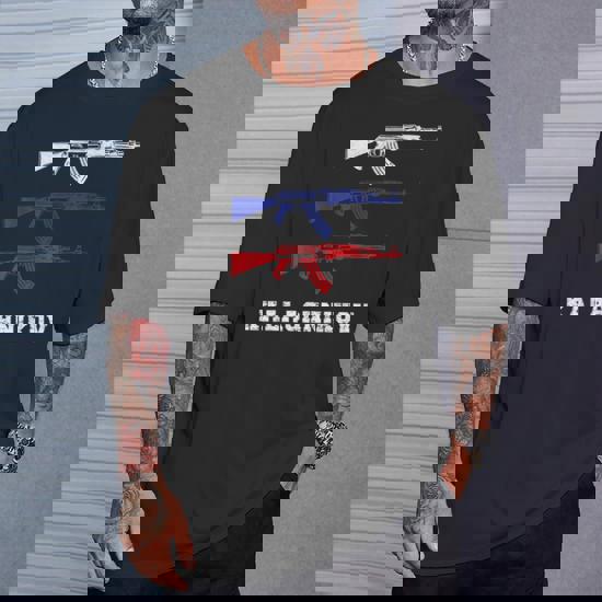 Russo Kalashnikov AK-74 Assalto Fucile T-shirt 100% Cotone O-collo - Foto 11