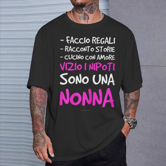 Maglietta Divertente Per Nonna Con Scritta 'Il Ragazzo Che Ha Rubato Il Mio Cuore Mi Chiama Nonna', Regalo Originale Per Festa Dei Nonni, T-Shirt Donna - 2