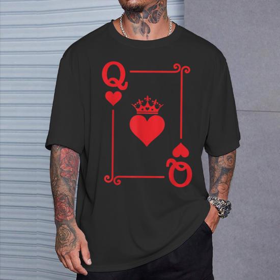 Playing card t shirt hotsell