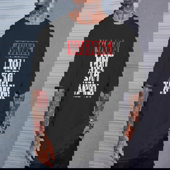 Warning I Might Start Tapping: Funny Tap Dancers T-Shirt Warning I Might Start Tapping: Funny Tap Dancers T-Shirt