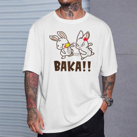 Baka Cute Japanese Word Otaku Anime Manga Lover T Shirt