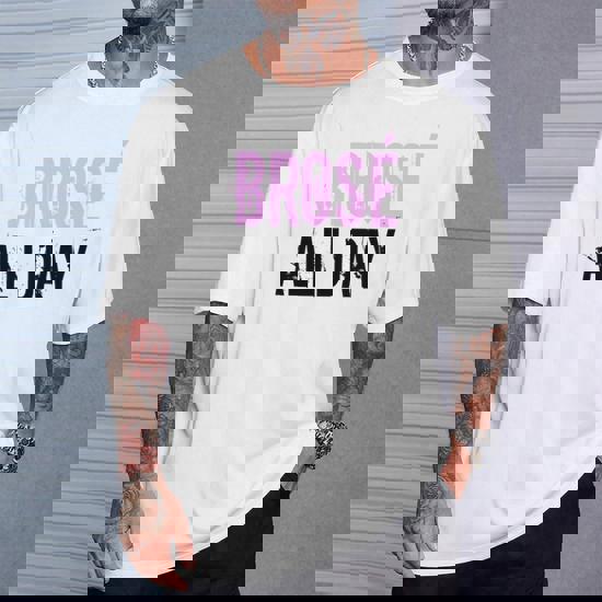 Brose All Day Bro Rose Wine Drinking Distressed Shirt Brose All Day Bro Rose Wine Drinking Distressed Shirt