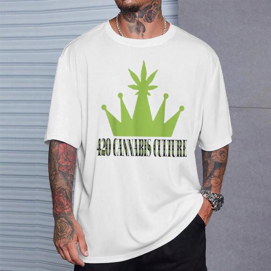 Débardeur Feuille De Cannabis - Motif Marijuana Bio, Coupe Classique, Léger - 10