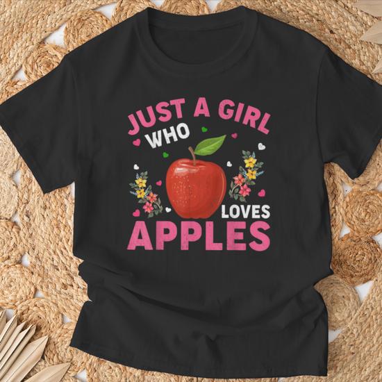 Funny apple t shirts best sale