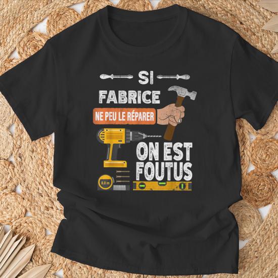 T-shirt Humoristique 'Si Tonton Ne Peut Pas Le Fabriquer, Personne Ne Peut' - Cadeau Pour Bricoleur, Famille, Anniversaire