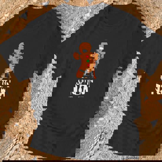 Funny Amputee Lost It In Nom T-Shirt Gingerbread Man Funny Amputee Lost It In Nom T-Shirt Gingerbread Man