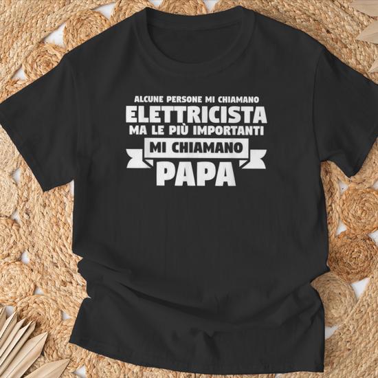 Settantallora T-Shirt J963 Papà Elettricista – Regalo Originale