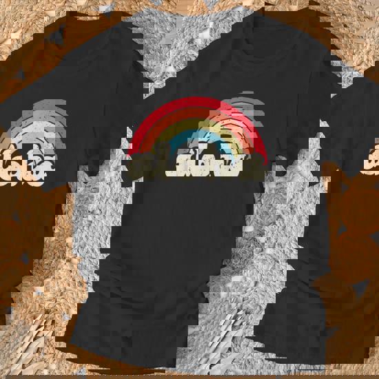 Hawaii Retro Vintage Sunset Men's T-shirt Back Print - Monsterry